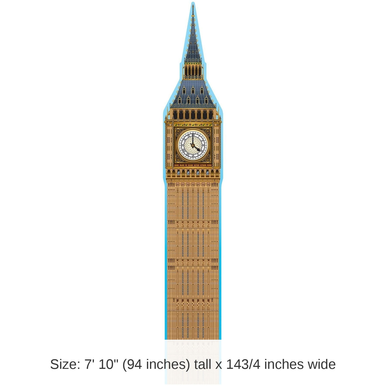 4 Pack Bulk Big Ben Stand-Up Decoration Decoration