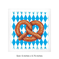 600 Pack Bulk Oktoberfest Pretzel Bags