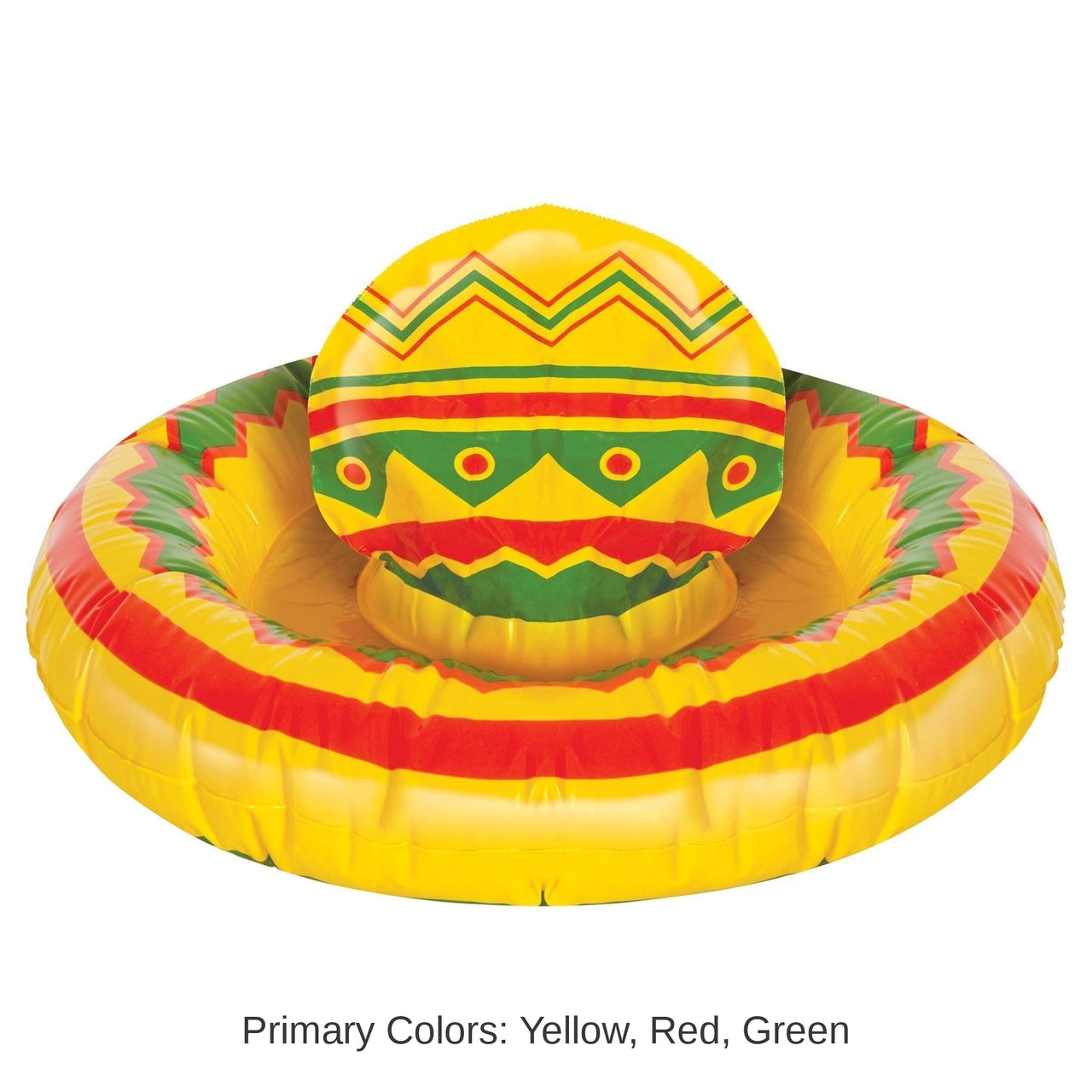 12 Pack Bulk Inflatable Sombrero