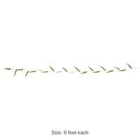 120 Pack Bulk Fabric Vine Leaf Garlands
