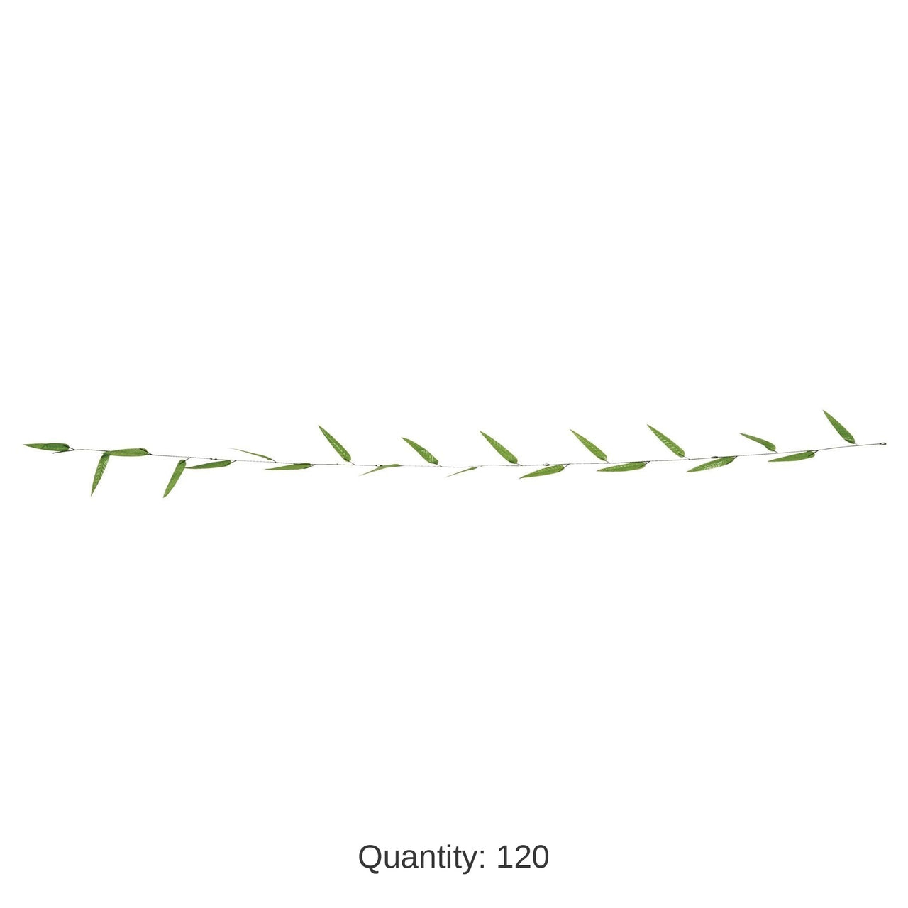 120 Pack Bulk Fabric Vine Leaf Garlands