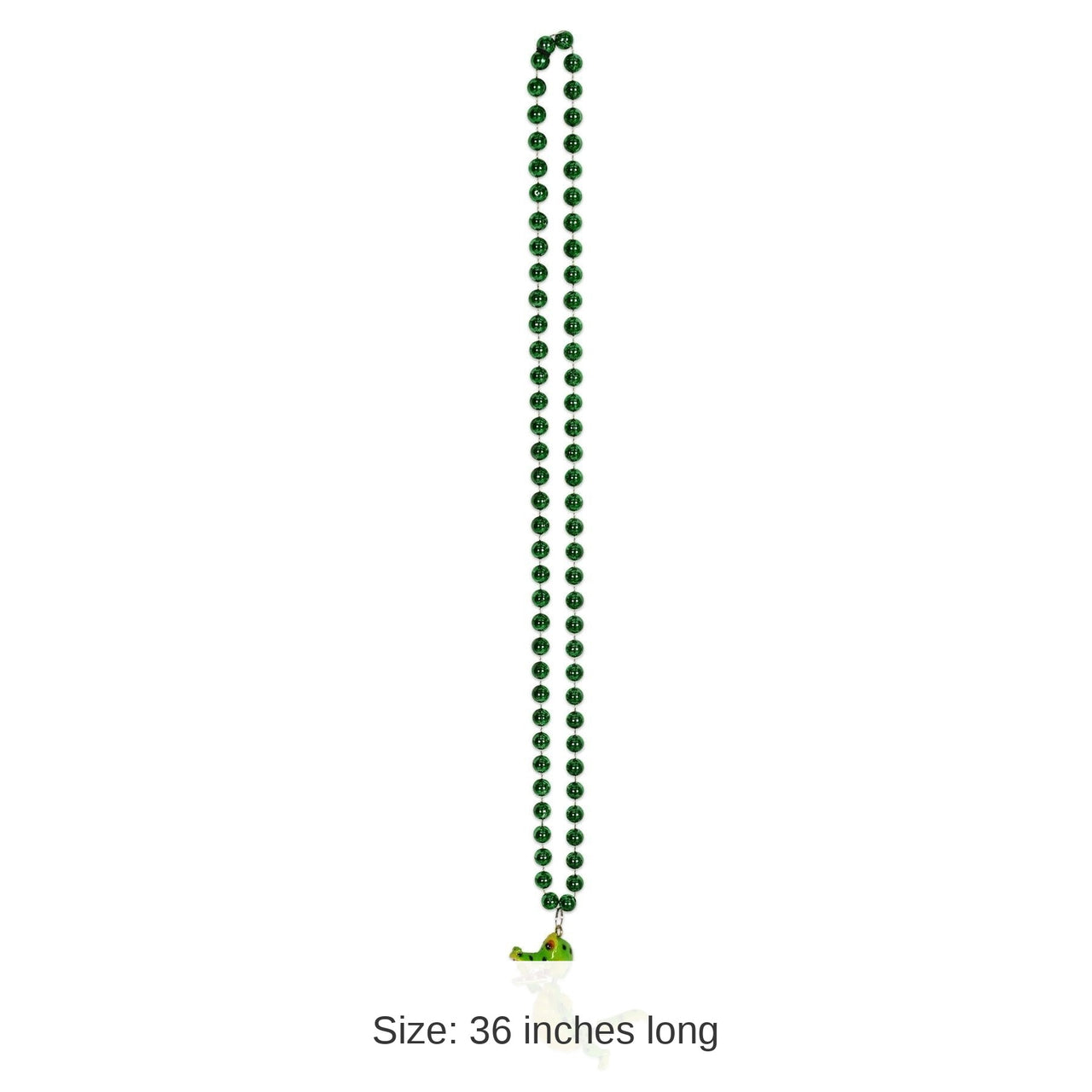 12 Pack Bulk Bead Necklace with Bobble Alligator Medallion
