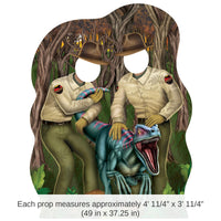 4 Pack Bulk Dinosaur Wranglers Photo Prop Stand-Up Decoration
