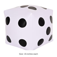 6 Pack Bulk Inflatable Dice