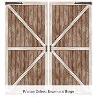 Western Barn Door Photo Prop