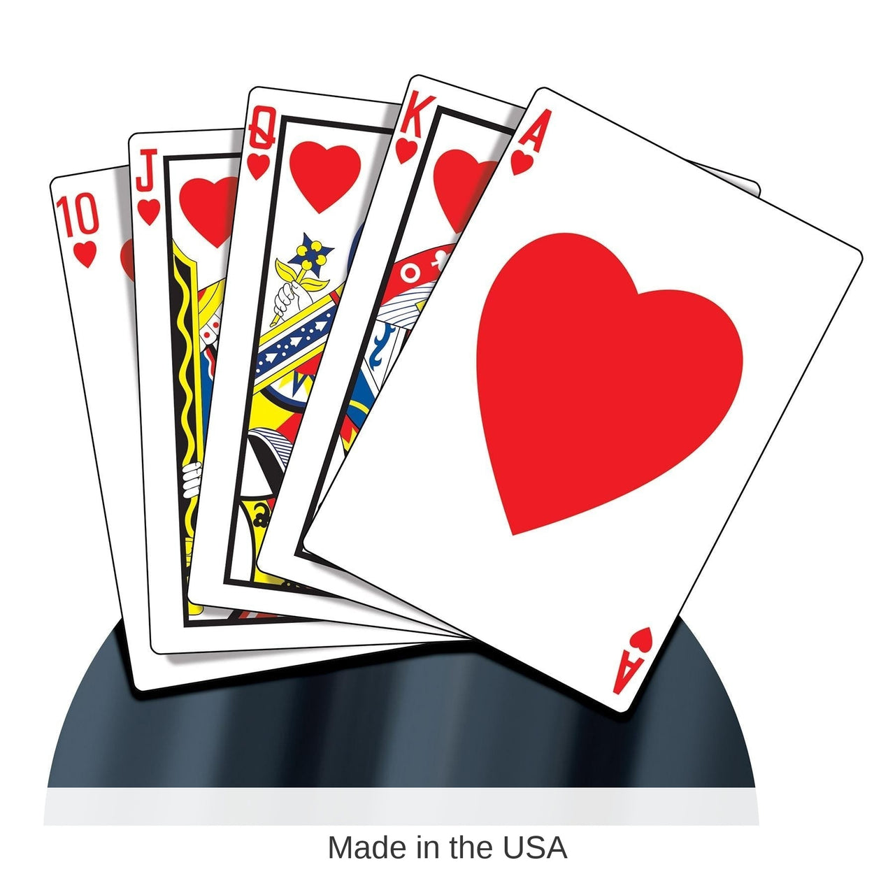 Casino Royal Flush Stand-Up Decoration