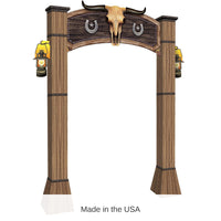 Western 3-D Archway Prop