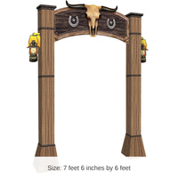 Western 3-D Archway Prop