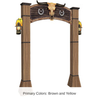 Western 3-D Archway Prop