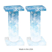 Winter Wonderland 3-D Short Column Props