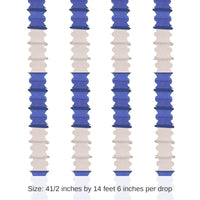 48 Pack Bulk Ceiling Drops blue/white