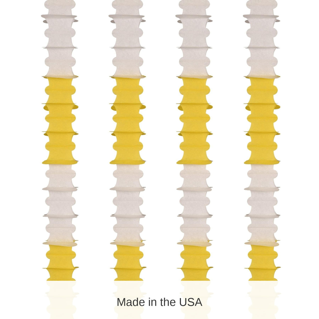 48 Pack Bulk Ceiling Drops canary/white