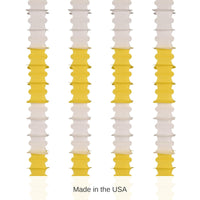 48 Pack Bulk Ceiling Drops canary/white