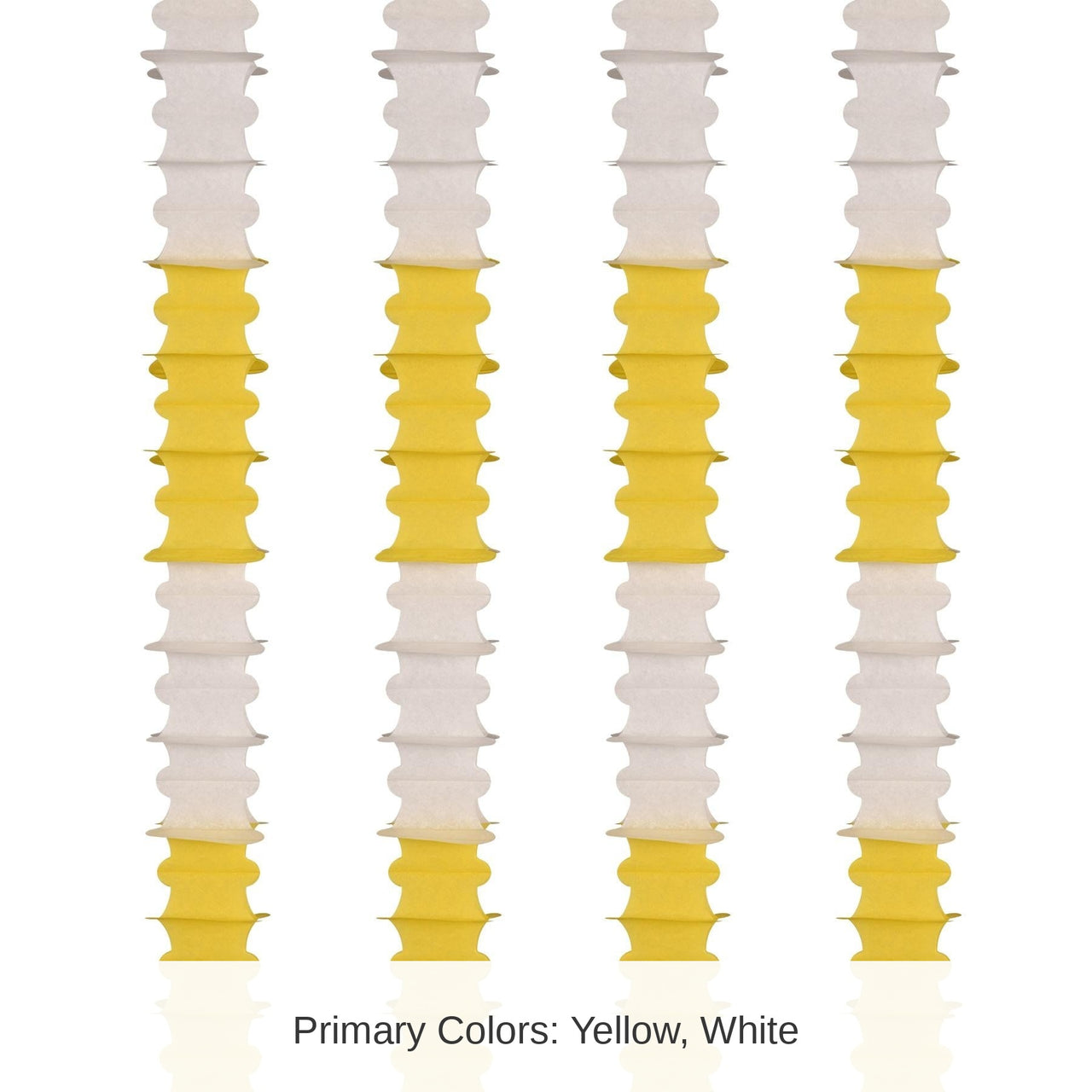 48 Pack Bulk Ceiling Drops canary/white