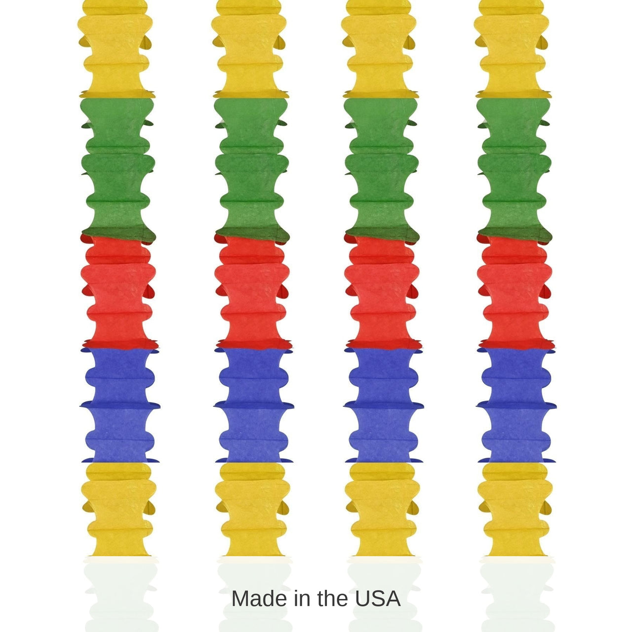 48 Pack Bulk Ceiling Drops green, red, blue, canary