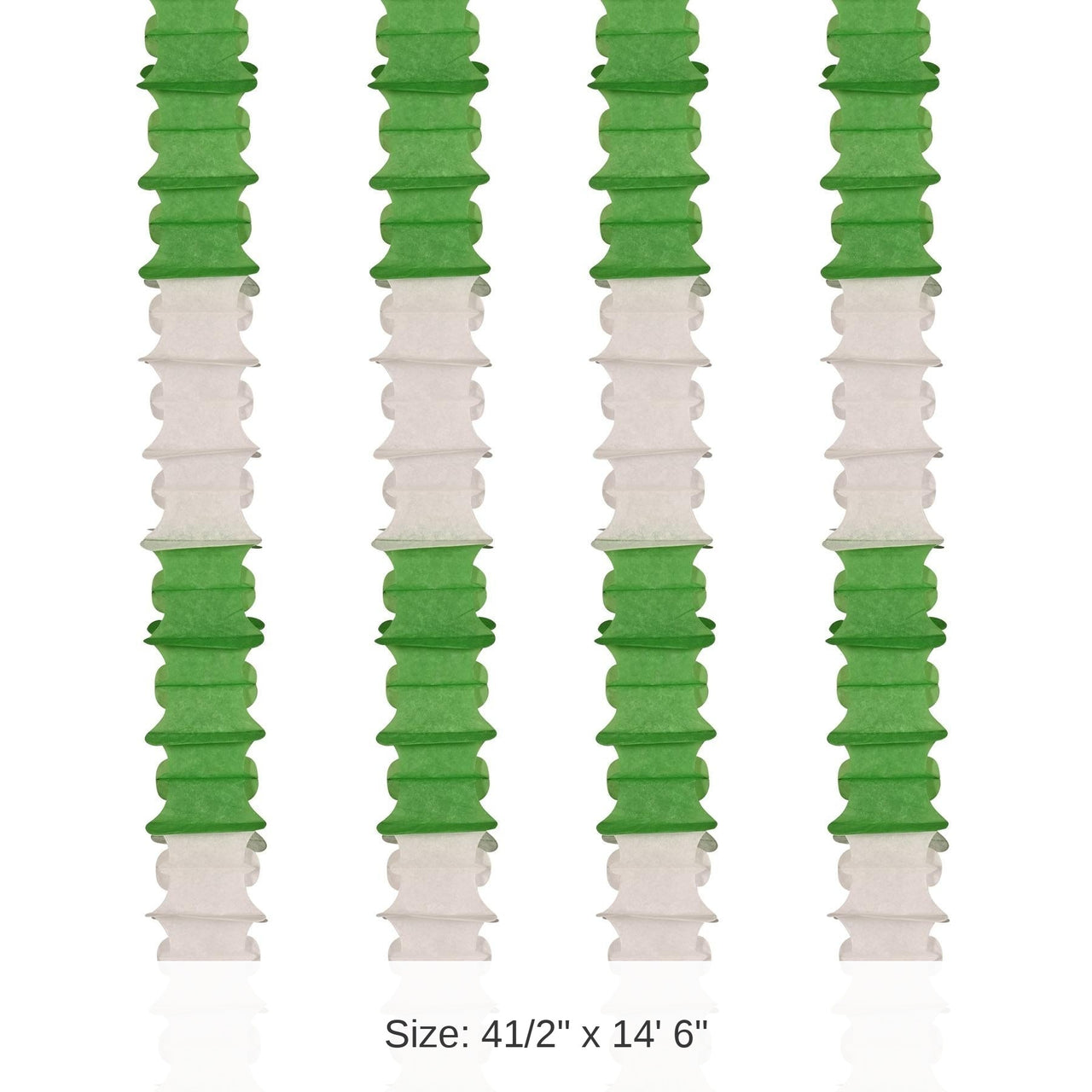 48 Pack Bulk Ceiling Drops green/white