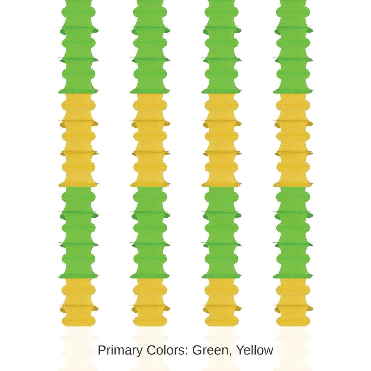 48 Pack Bulk Ceiling Drops light green/canary