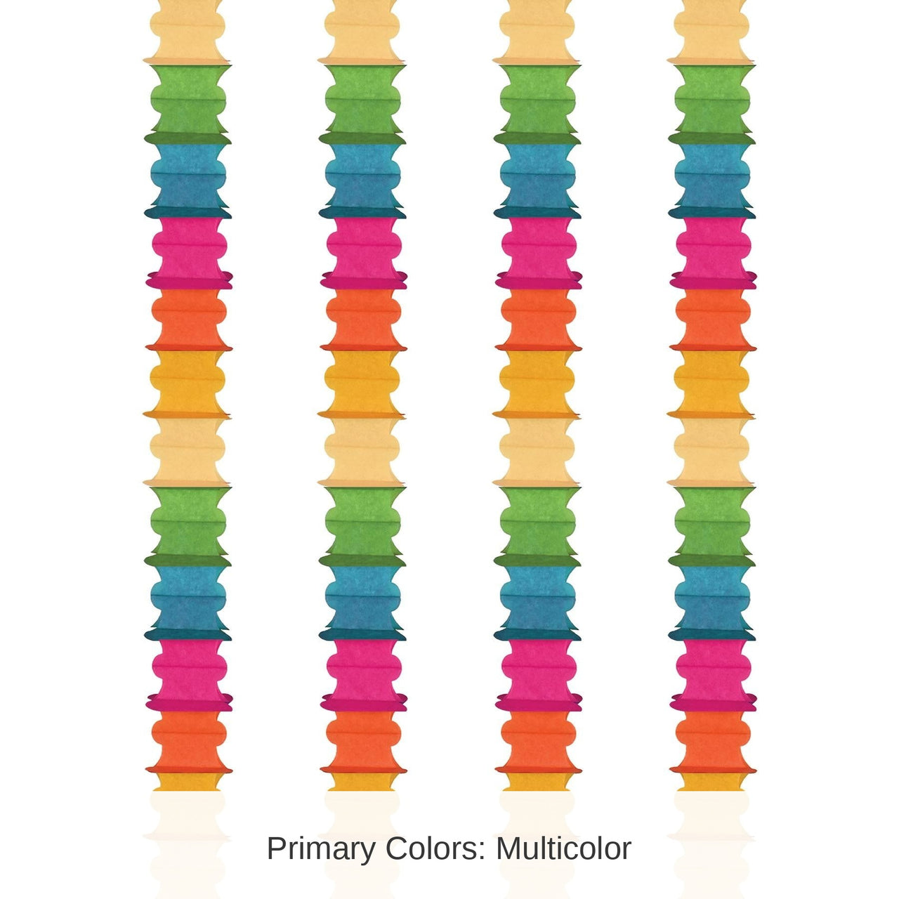 48 Pack Bulk Ceiling Drops multi-color