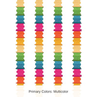 48 Pack Bulk Ceiling Drops multi-color