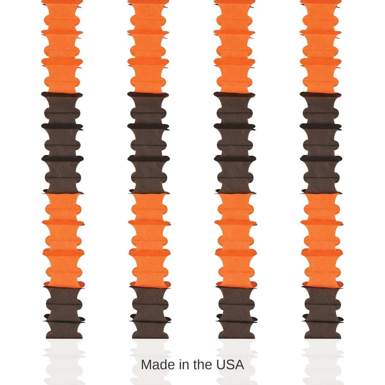 48 Pack Bulk Ceiling Drops orange/black