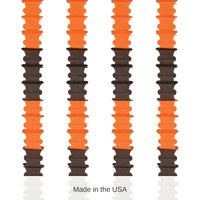 48 Pack Bulk Ceiling Drops orange/black