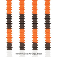 48 Pack Bulk Ceiling Drops orange/black