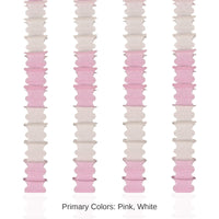 48 Pack Bulk Ceiling Drops pink/white
