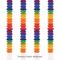 48 Pack Bulk Ceiling Drops rainbow