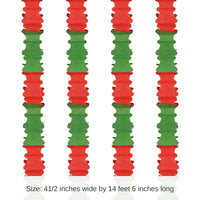 48 Pack Bulk Ceiling Drops red/green