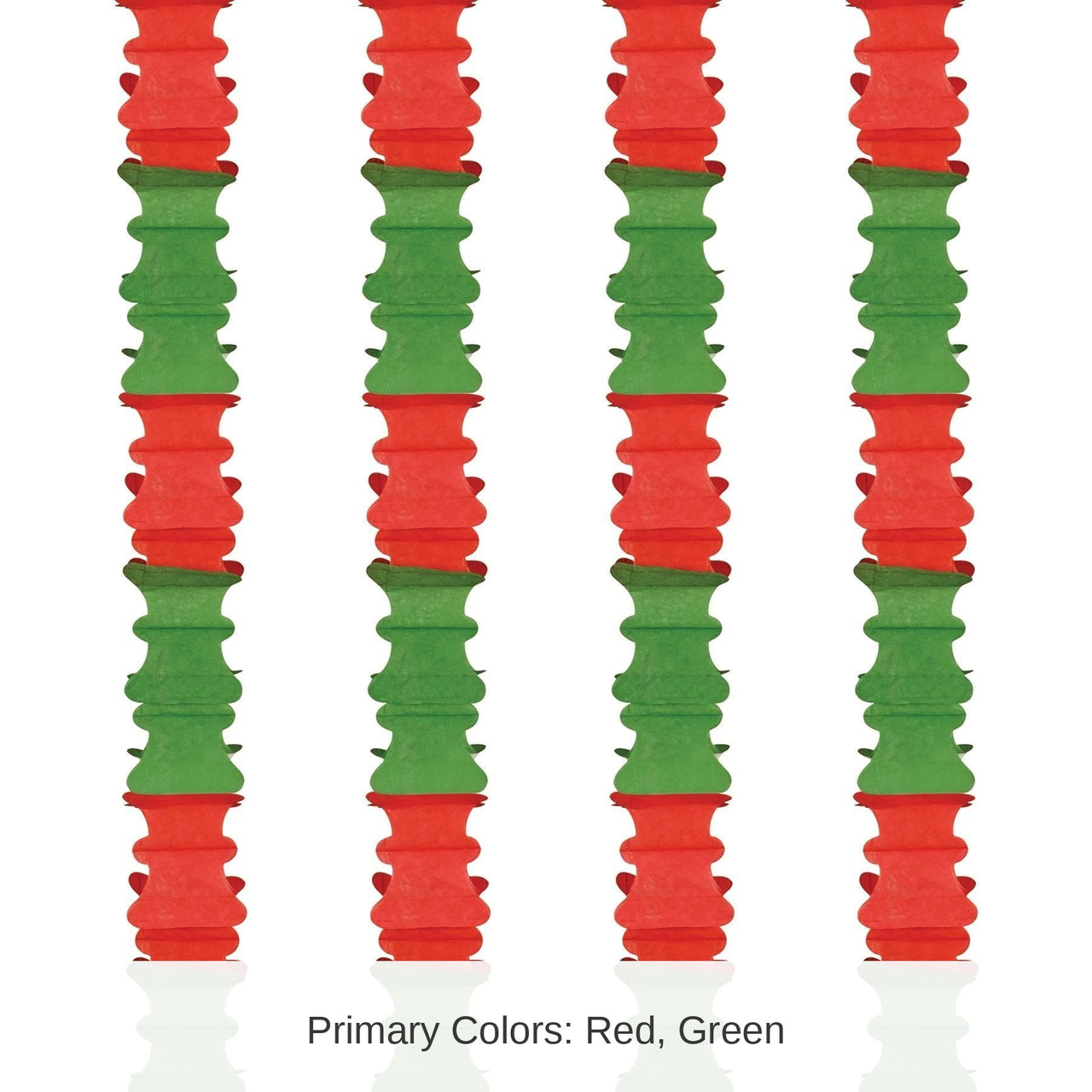 48 Pack Bulk Ceiling Drops red/green