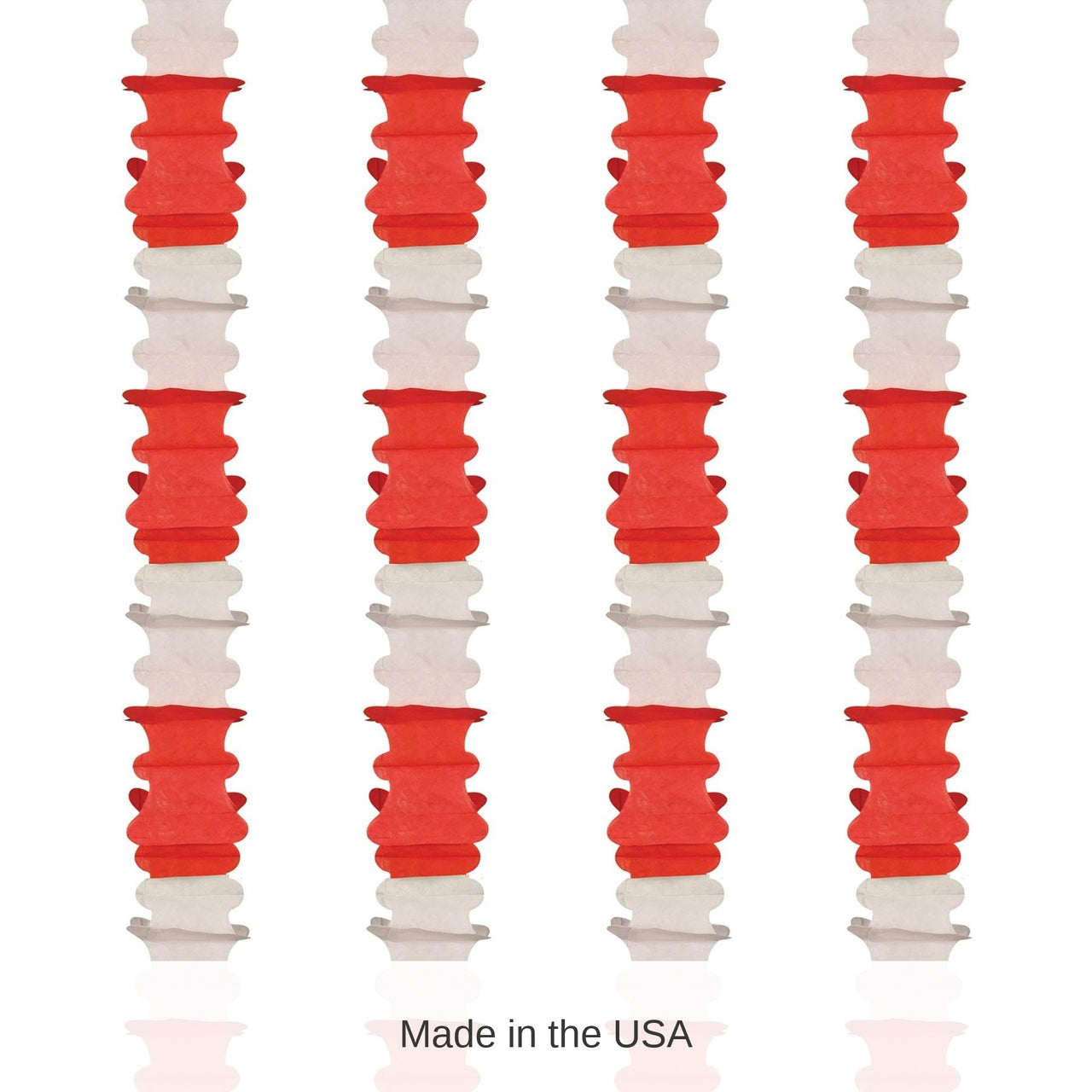 48 Pack Bulk Ceiling Drops red/white