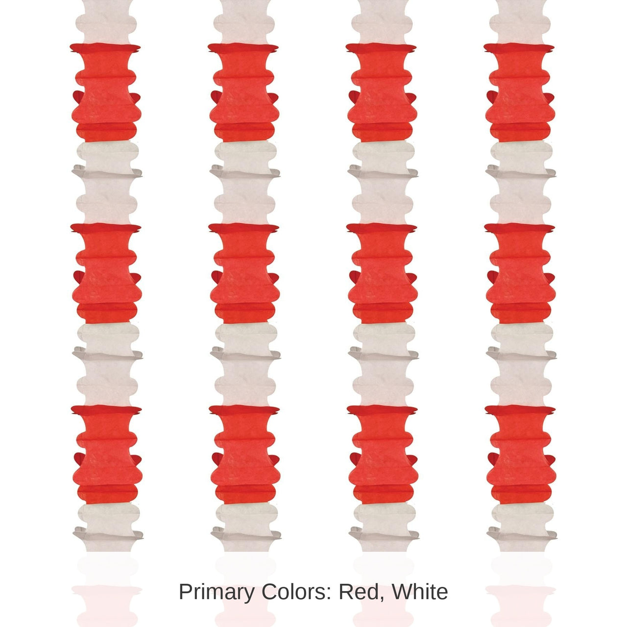 48 Pack Bulk Ceiling Drops red/white