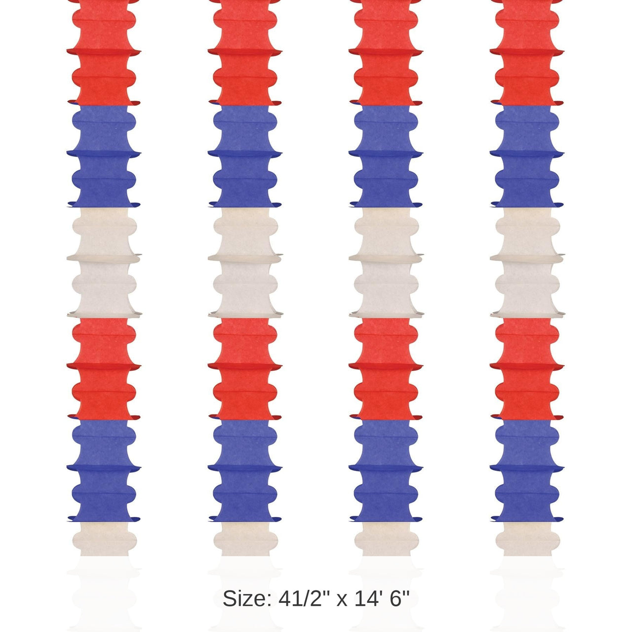 48 Pack Bulk Ceiling Drops red, white, blue