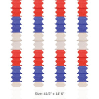48 Pack Bulk Ceiling Drops red, white, blue