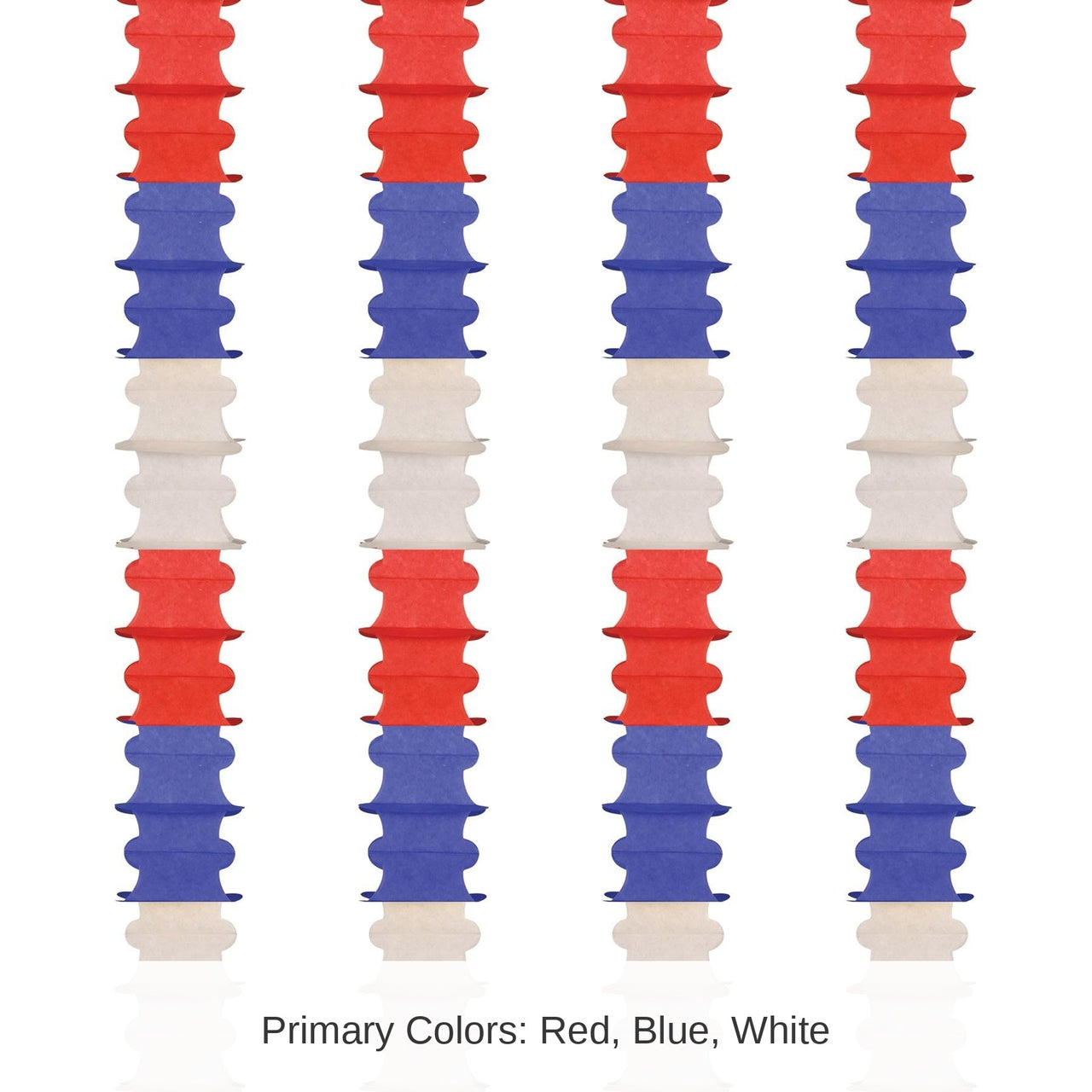 48 Pack Bulk Ceiling Drops red, white, blue