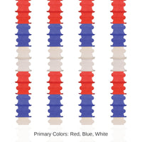 48 Pack Bulk Ceiling Drops red, white, blue