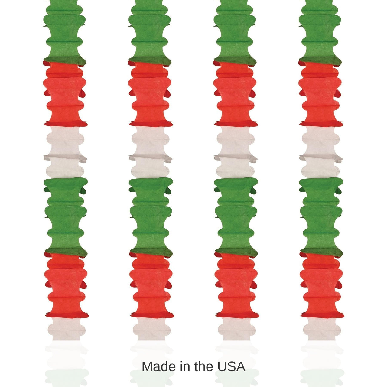 48 Pack Bulk Ceiling Drops red, white, green