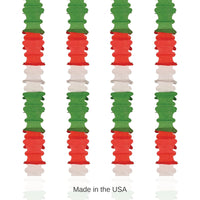 48 Pack Bulk Ceiling Drops red, white, green