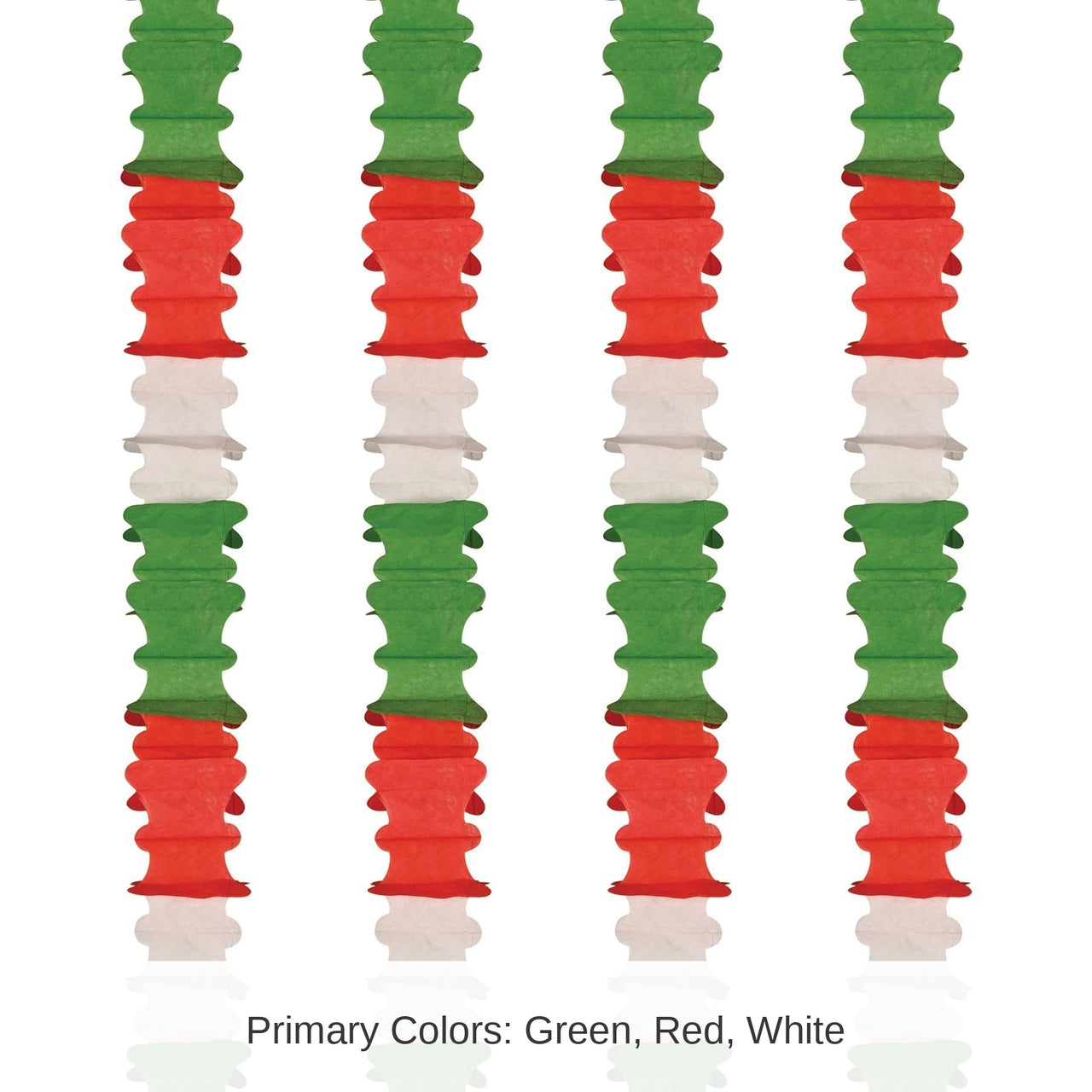 48 Pack Bulk Ceiling Drops red, white, green