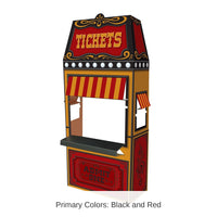 4 Pack Bulk 3-D Ticket Booth Prop