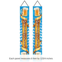 12 Pack Bulk Oktoberfest Fabric Door Panel Set