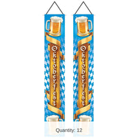 12 Pack Bulk Oktoberfest Fabric Door Panel Set