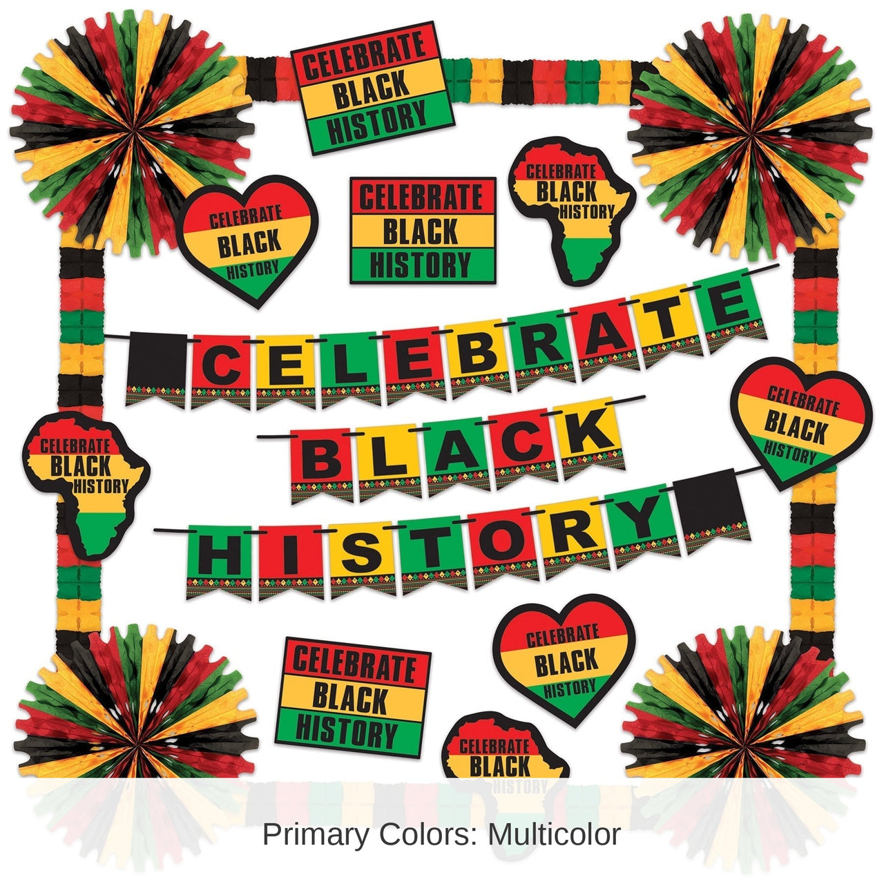 Celebrate Black History Decorating Kit