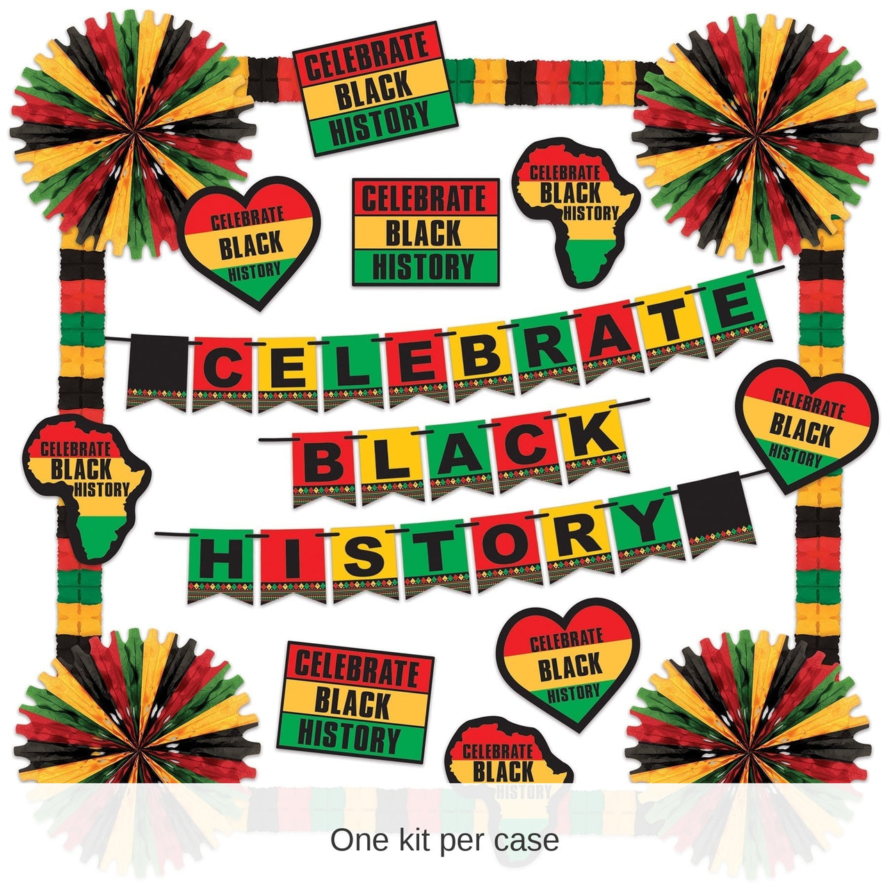 Celebrate Black History Decorating Kit