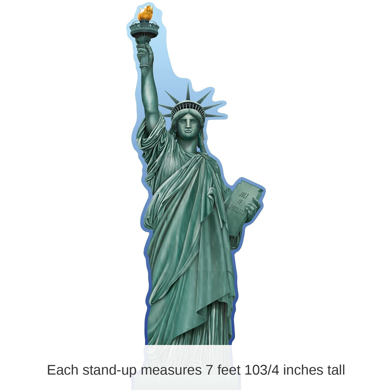 4 Pack Bulk Statue Of Liberty Stand-Up