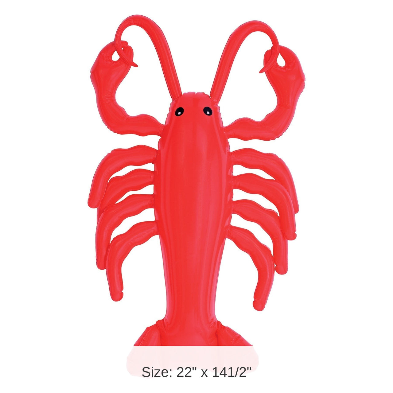 12 Pack Bulk Inflatable Crawfish