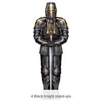4 Pack Bulk Black Knight Stand-Up
