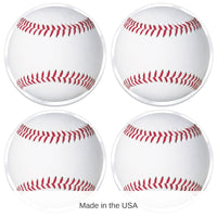 48 Pack Bulk Plastic Baseball Placemats