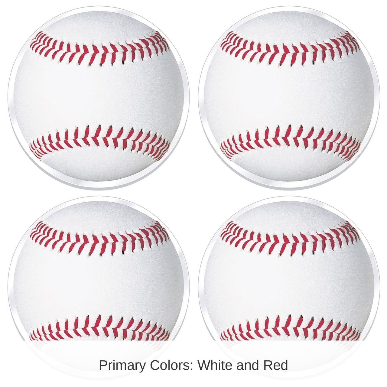 48 Pack Bulk Plastic Baseball Placemats