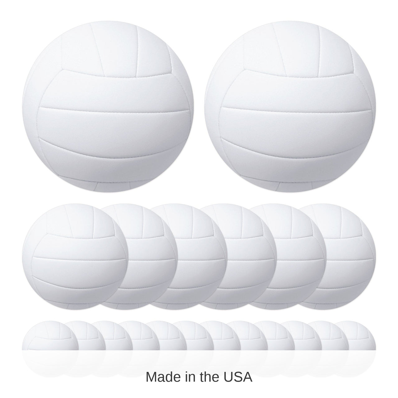 240 Pack Bulk Volleyball Cutout Decorations